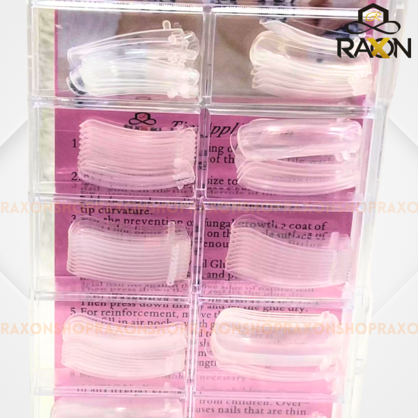 قالب کاشت ناخن 120 عددی - RAXONSHOP
